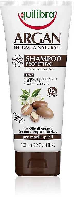 GIFT Argan Oil Protective Shampoo - Equilibra Argan Protective Shampoo — photo N1