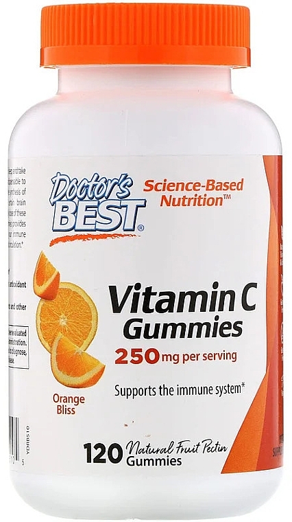 Vitamin C with Orange Flavor, 250 mg, gummies - Doctor's Best — photo N1