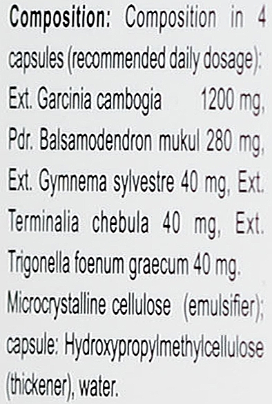 Dietary Supplement "AyurSlim" - Himalaya Herbals AyurSlim — photo N4