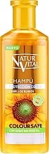 Color Protection Shampoo - Natur Vital Coloursafe Henna Colour Shampoo Blonde Hair — photo N2