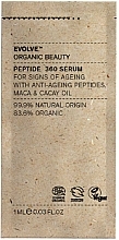 Fragrances, Perfumes, Cosmetics Face Serum - Evolve Organic Beauty Peptide 360 Serum (sample)