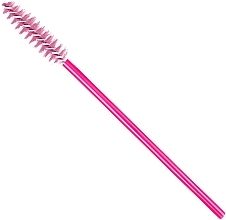 Lash & Brow Brush, dark pink with pink handle - Clavier — photo N3