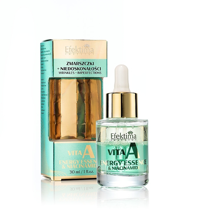 Biphase Face Serum - Efektima Instytut Vita A Energy Essence & Niacynamid Serum — photo N1