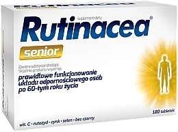 Fragrances, Perfumes, Cosmetics Vitamin & Mineral Complex  - Aflofarm Rutinacea Senior