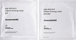 Set - Mesoestetic Age Element Firming (mask gel/5x25g + mask powder/5x110ml) — photo N2