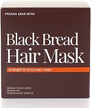 Fragrances, Perfumes, Cosmetics Strength & Shine Hair Mask - Natura Siberica Fresh Spa Russkaja Bania Detox Black Bread Hair Mask