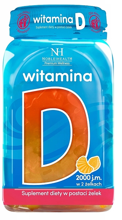 Jelly Vitamin D - Noble Health Vitamin D — photo N1
