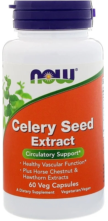 Celery Seed Extract - Now Foods Celery Seed Extract — photo N1