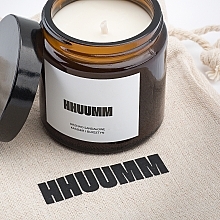 Natural Soy Candle with Sandalwood Scent - Hhuumm — photo N3