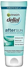 Moisturizing After Sun Aloe Vera Milk - Garnier Delial Ambre Solaire After Sun Soothing Hydrating Milk With Aloe Vera — photo N2