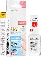 Nail Repairer 8in1 - Eveline Cosmetics Nail Therapy Total Action 8 in 1 — photo N1