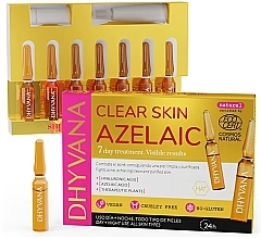 Fragrances, Perfumes, Cosmetics Face Ampoules 'Anti-Acne' - Dhyvana Clear Skin Azelaic Anti Acne Ampoules