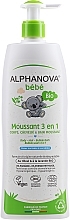 Fragrances, Perfumes, Cosmetics Universal Gel 3 in 1 gel,shampoo, bath foam - Alphanova Bebe Bubble Wash 3 in 1