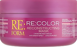 Reconstructing Mask for Colored Hair "Re:Color" - Re:form Re:color Reconstructing Mask — photo N2