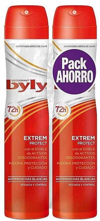 Set - Byly Extrem Protect (deo/2x200ml) — photo N2