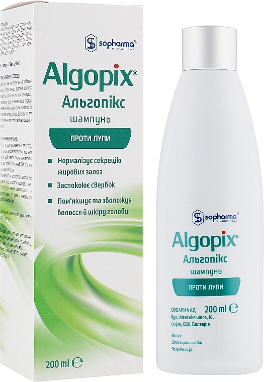 Dermatological Shampoo "Algopix" - Medica Algopix — photo N1