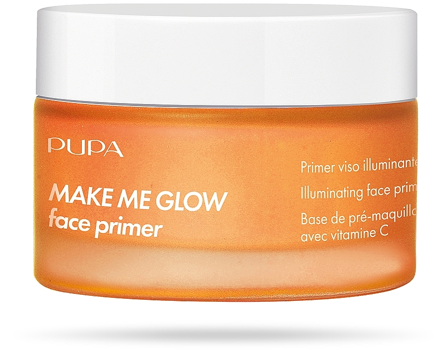 Brightening Vitamin C Primer - Pupa Make Me Glow Face Primer — photo N1