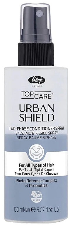 Bi-phase Hair Conditioner - Lisap Top Care Urban Shield Two-Phase Conditioner Spray — photo N1