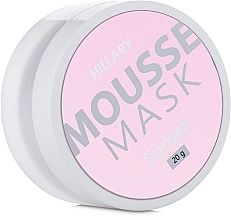 Softening Facial Mousse Mask - Hillary Mousse Mask Sorbet — photo N1