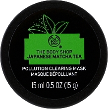Fragrances, Perfumes, Cosmetics Antioxidant Japanese Matcha Tea Face Mask - The Body Shop Matcha Facial Mask