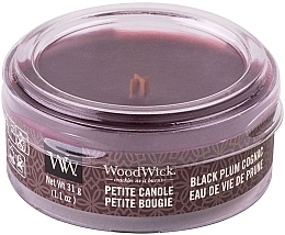 Fragrances, Perfumes, Cosmetics Scented Candle - WoodWick Black Plum Cognac Scented Candle