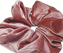 Velvet Scrunchie, pink - Yeye Velvet XXL — photo N1