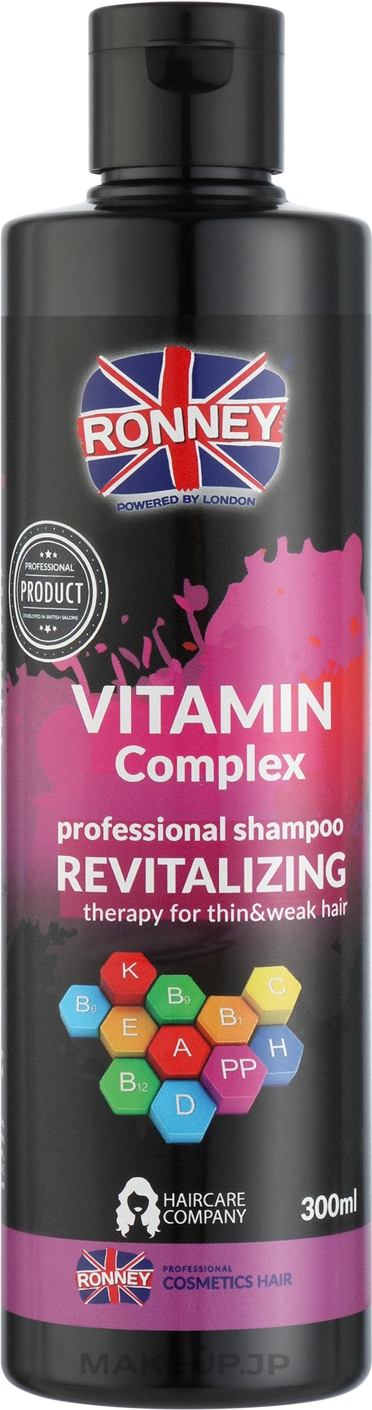 Vitamin Complex Thin & Weak Hair Shampoo - Ronney Vitamin Complex Revitalizing Shampoo — photo 300 ml