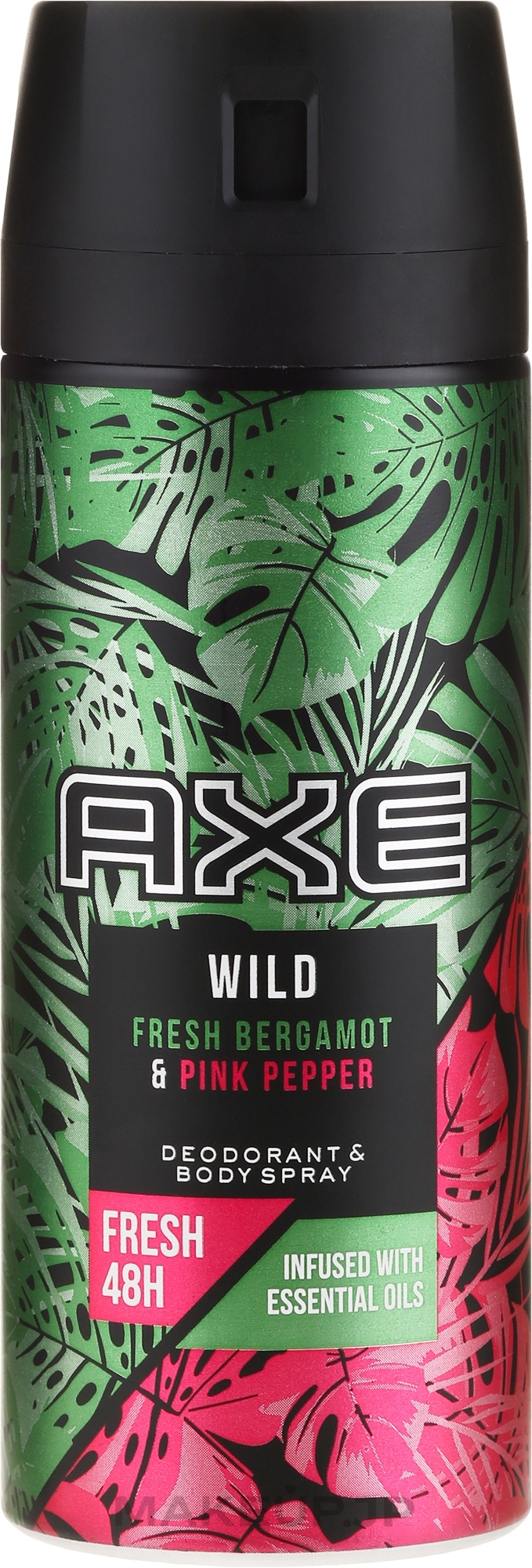 Antiperspirant Spray - Axe Wild Fresh Bergamot & Pink Pepper — photo 150 ml