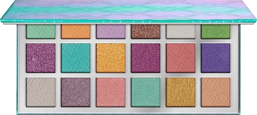 Eyeshadow Palette - XX Revolution Luxx Mint Master Shadow Palette — photo N5