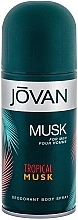 Fragrances, Perfumes, Cosmetics Jovan Tropical Musk - Deodorant