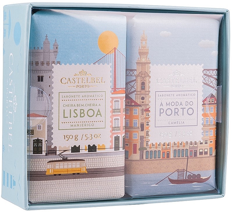 Soap Set - Castelbel Hello Portugal Soap Set Lisbon & Porto (soap/2x150g) — photo N1