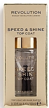 Top Coat - Makeup Revolution Speed&Shine Top Coat — photo N1