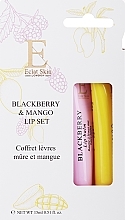 Set - Eclat Skin London Mango & Blackberry Lip Balm Set (lip/balm/15ml) — photo N1