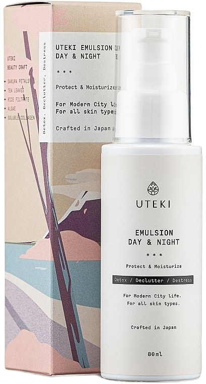 Moisturizing Face Emultion - Uteki Emulsion Day & Night — photo N1