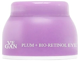 Set - Vegan By Happy Skin Plum + Bio-Retinol Eye Cream (eye/cr/2x10ml) — photo N2