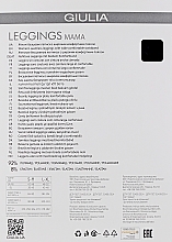 Women Leggings "Mama", nero - Giulia — photo N2