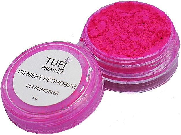 Neon Nail Pigment - Tufi Profi Premium — photo N3