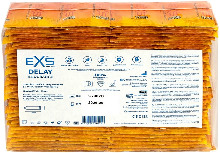 Condoms for Prolonged Pleasure - EXS Delay Condoms — photo N3