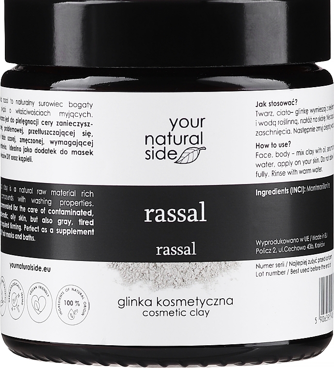 Rassal Clay - Your Natural Side Natural Clays Glinka — photo N2