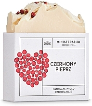 Fragrances, Perfumes, Cosmetics Red Pepper Solid Soap - Ministerstwo Dobrego Mydla