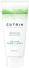 Fragrances, Perfumes, Cosmetics Volume Conditioner for Normal & Thin Hair - Cutrin Ainoa Volume Conditioner