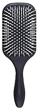 Fragrances, Perfumes, Cosmetics D83 Hair Brush, black with white teeth - Denman Paddle Brush Black