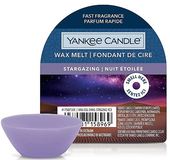 Scented Wax - Yankee Candle Signature Stargazing Wax Melt — photo N1