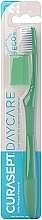 Fragrances, Perfumes, Cosmetics Toothbrush, hard, green - Curaprox Curasept Daycare Eco Hard Toothbrush