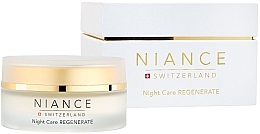 Fragrances, Perfumes, Cosmetics Anti-Aging Repairing Night Face Cream - Niance Night Care Regenerate Anti-Aging Night Cream