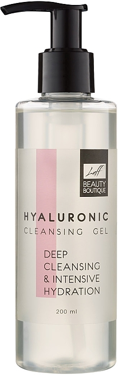 Hyaluronic Face Cleansing Gel "Deep Cleansing & Intenive Hydration" - Luff Laboratory Hyaluronic Cleansing Gel — photo N9