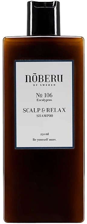 Shampoo - Noberu Of Sweden №106 Scalp & Relax Shampoo — photo N1
