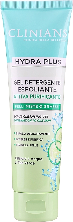 Cleansing Gel Peeling - Clinians Hydra Plus Attiva Purificante — photo N1