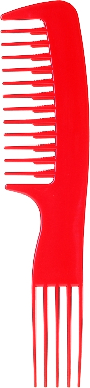 Hair Comb, 1512, red - Top Choice — photo N2