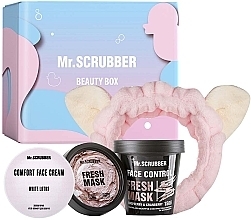 Fragrances, Perfumes, Cosmetics Set - Mr.Scrubber Fresh & Comfort (f/mask/150g + f/cr/30ml + ass/1/pcs)